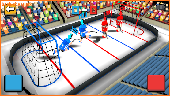 Cubic Hockey 3D screenshot