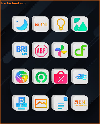 Cubic Light - 3D Icon Pack screenshot