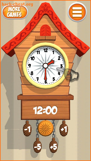 Cuckoo Clock Telling Time screenshot