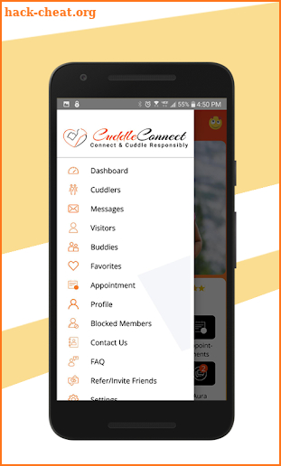 Cuddle Connect screenshot