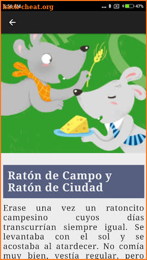 Cuentos y Fábulas Infantiles screenshot