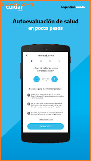 CUIDAR COVID-19 ARGENTINA screenshot