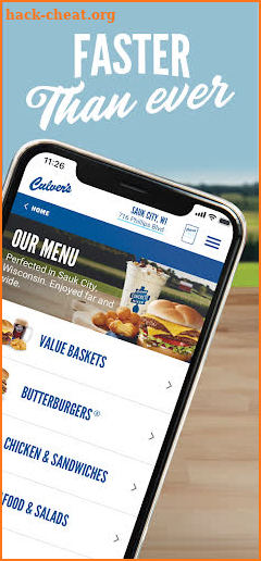 Culver's screenshot