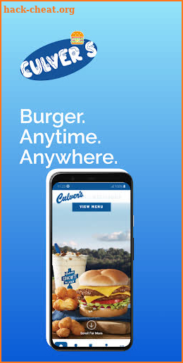 Culvers restaurant app screenshot