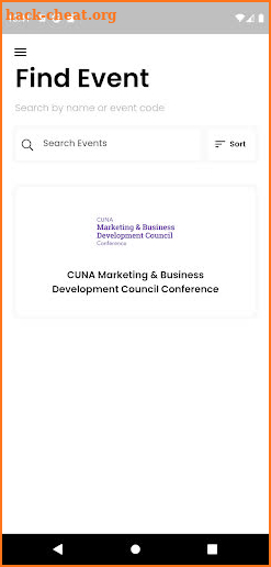 CUNA Councils Events screenshot