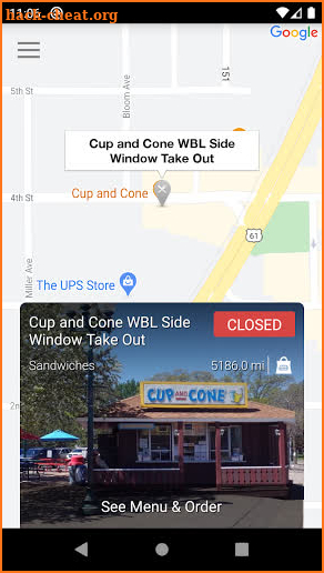 Cup and Cone WBL screenshot