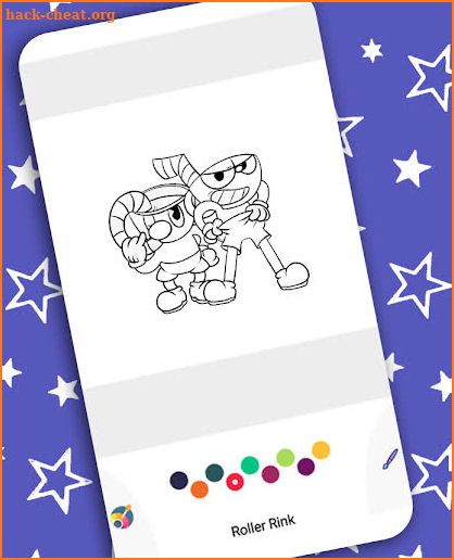 Cup Game Coloring Book screenshot