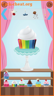 Cupcake Maker - decorate sweet cakes screenshot