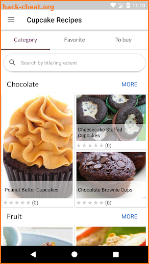 Cupcake Recipes screenshot