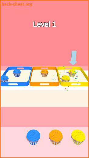 Cupcakes Sort screenshot