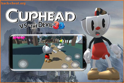 Cuphead Vs The Devil 3D screenshot