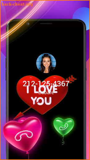 Cupid Arrow Caller Screen screenshot