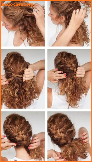 Curly Hair Tutorials screenshot