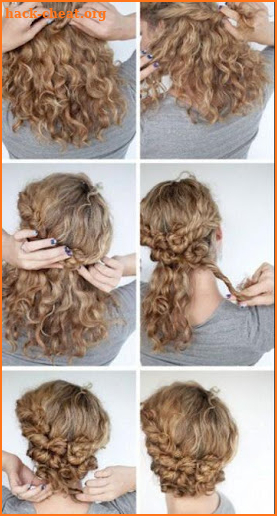 Curly Hair Tutorials screenshot