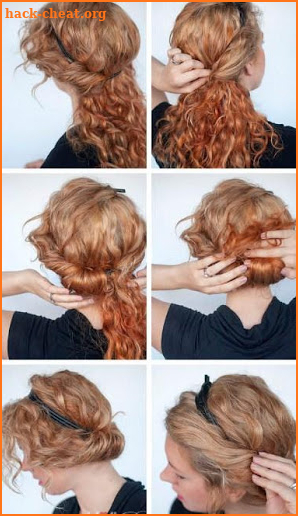 Curly Hair Tutorials screenshot