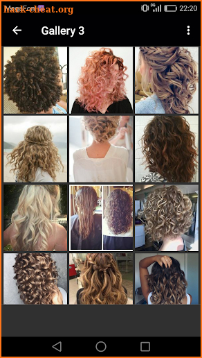 Curly Hairstyles screenshot