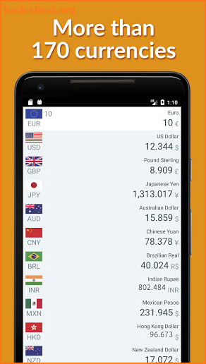 Currency converter! screenshot