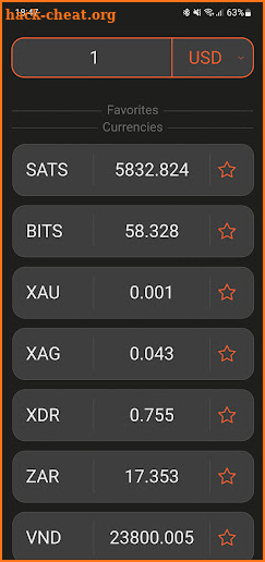 Currency Converter screenshot