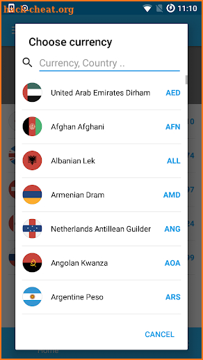 Currency Converter free screenshot