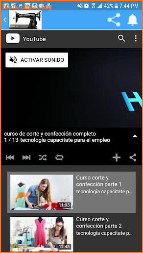 Curso de costura gratis screenshot