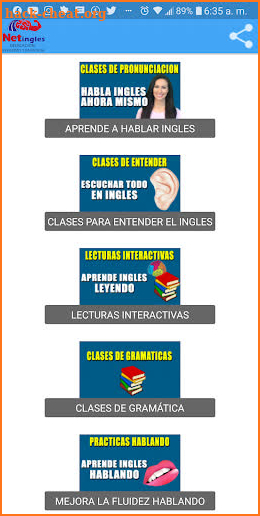 Curso de ingles GRATIS net Ingles screenshot