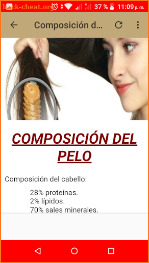 Curso gratis de Peluquería screenshot