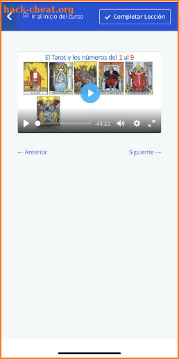 Curso Tarot gratis en Español ⚖️ screenshot