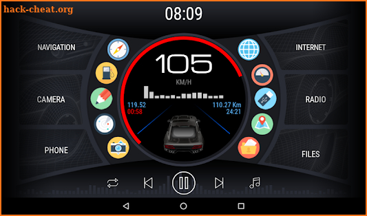 Curve - theme for CarWebGuru launcher screenshot