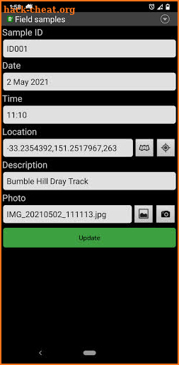 Custom Data Recorder screenshot