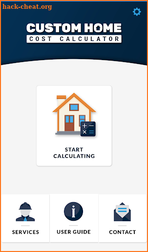 Custom Home Cost Calculator screenshot