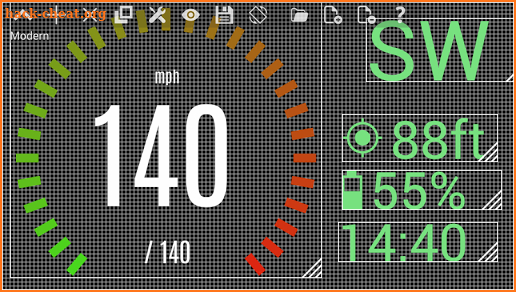 Custom HUD Speedometer Pro screenshot