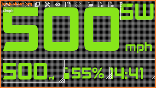 Custom HUD Speedometer Pro screenshot