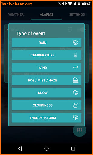 Custom Weather Alerts screenshot