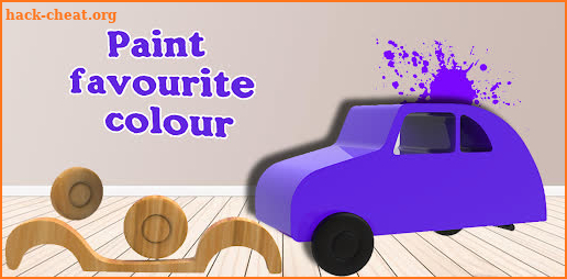 Cut & Paint Wood Toys Making screenshot