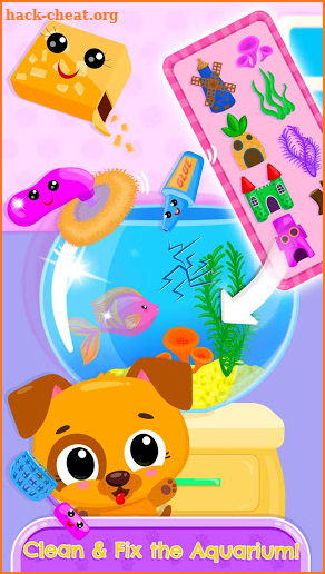 Cute & Tiny Pets - Kids Build Baby Animal Houses screenshot