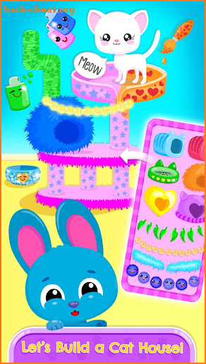 Cute & Tiny Pets - Kids Build Baby Animal Houses screenshot