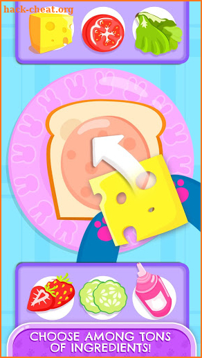 Cute & Tiny Sandwiches - Quick Lunch For Baby Pets screenshot