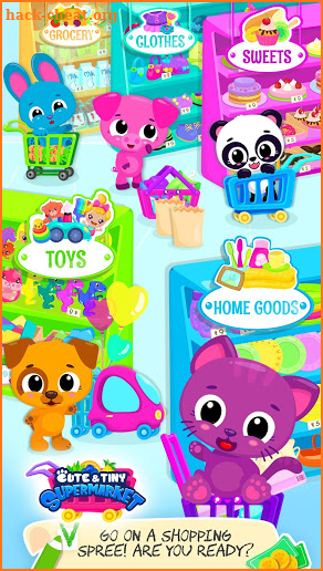 Cute & Tiny Supermarket - Baby Pets Go Shopping screenshot