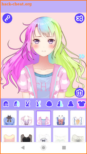 Cute Avatar Factory: Pastel Avatar Dress Up screenshot