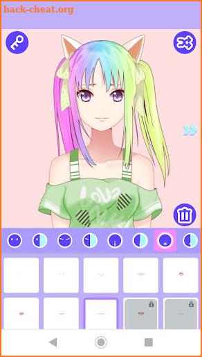 Cute Avatar Factory: Pastel Avatar Dress Up screenshot