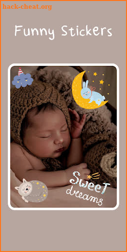 Cute - Baby Photo Editor screenshot