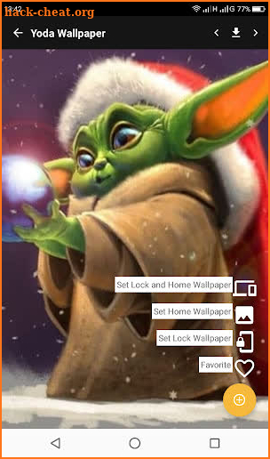 Cute Baby Yoda Wallpapers screenshot