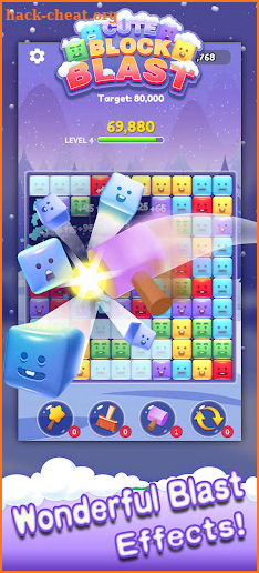 Cute Block Blast - emoji block screenshot