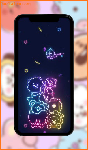 Cute BT21 Wallpaper Full HD screenshot