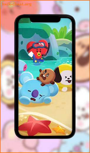 Cute BT21 Wallpaper Full HD screenshot