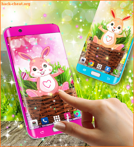 Cute bunny easter wallpapers screenshot