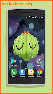 Cute Cactus Wallpaper screenshot