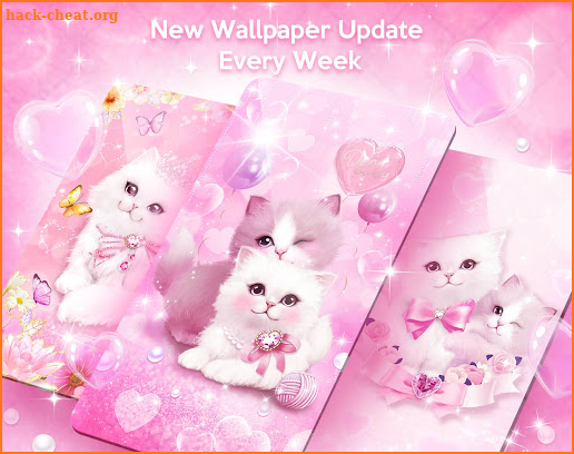 Cute Cat Live Wallpaper Themes screenshot