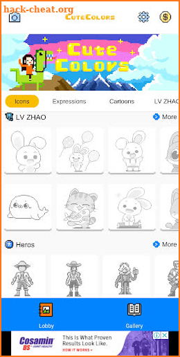 Cute Colors: Grow Your Creativity With Colors screenshot