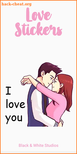 Cute Couple (Love) Stickers For WhatsApp screenshot